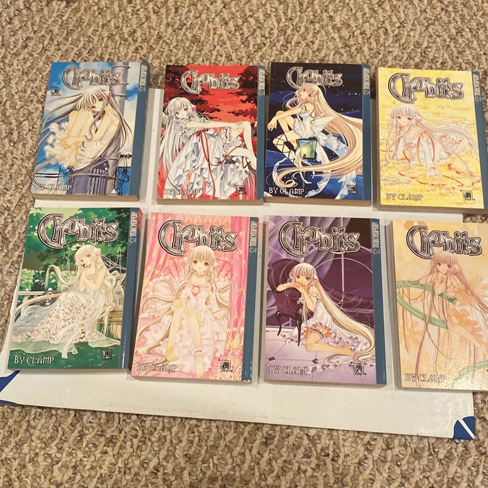 NWT Chobits Graphic Novels, Volumes 1-8